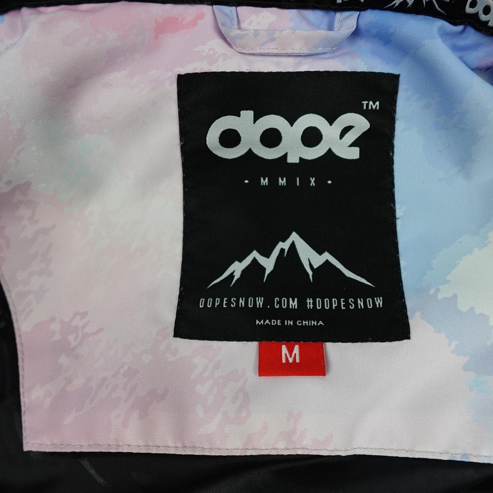DOPE Blue and Pink Ski & Snowboard Jacket - Picture 7 of 14